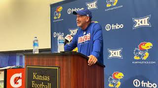 Lance Leipold on the continued progress through fall camp [upl. by Herson]