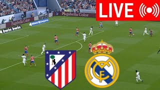 🔴EN VIVO Atlético de Madrid vs Real Madrid  LaLiga 2425  PES 21 Simulation Gameplay [upl. by Alocin]