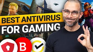 BEST antivirus for gaming  TOP providers to avoid LAG [upl. by Eelrebmyk]