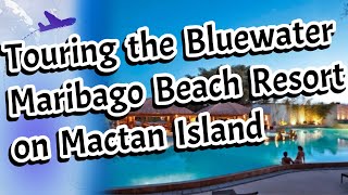 Touring the Bluewater Maribago Beach Resort on Mactan Island philippines foreigner filipinas [upl. by Ahseirej920]