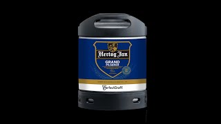 Hertog Jan Grand Pilsener  Perfect Draft  57�V [upl. by Ecnerwal]