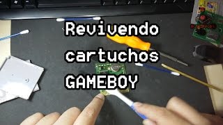 Tutorial como REVIVER CARTUCHOS DE GAMEBOYGBCGBA E DEMAIS CONSOLES [upl. by Madaih665]