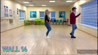 Anymore In Acapulco demo amp tutorial line dance [upl. by Danny67]