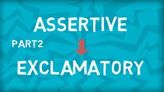 Convert Assertive to Exclamatory Sentence  Part 2 [upl. by Redleh213]