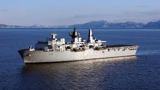 HMS Albion Rare Access To Mothballed Royal Navy Ship  Forces TV [upl. by Ianteen943]