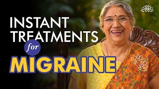 How to get Instant relief from migraine  Dr Hansaji Yogendra [upl. by Ander]