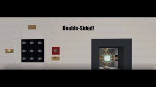 Barberdrake competition submission DOUBLESIDED 3x3 Bank Vault Door amp more  Minecraft Bedrock [upl. by Beryle]