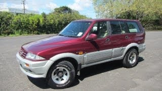 1996 Ssangyong Musso 7 Seater SUV 1 RESERVE Cash4CarsCash4Cars  SOLD [upl. by Rozele]