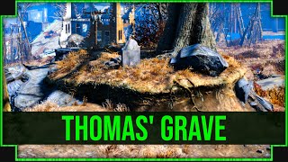 Thomas Grave in Fallout 4  An Unmarked Grave With Lore [upl. by Mot]