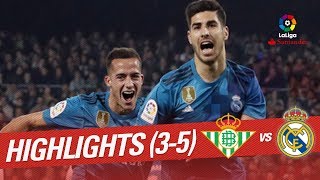 Resumen de Real Betis vs Real Madrid 35 [upl. by Searcy]