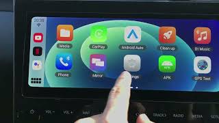 How to download any app on Hyundai Tucson infotainment system with App2Car MMB 110 Adapter [upl. by Aikehs]