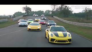 CannonBall Club Supercar Track Day at Madras International Circuit Chennai India 2023 [upl. by Constantin579]