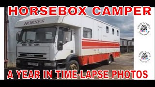 Horsebox camper conversionIveco Lorry vanlfe Van dwelling [upl. by Ocinemod]