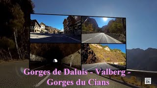 Echoes from the Gorges de Daluis Valberg and the Gorges du Cians  HD  Cycling France  騎自行車，法國 [upl. by Etterb352]