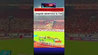 ATMOSFIR PENONTON DI GBK INI YG MENGHANTUI HAJIME MORIYASU amp TIM DALAM MELAWAN TIMNAS INDONESIA [upl. by Haletky948]