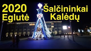 2021 Šalčininkų Kalėdų Eglė 2019 Salcinkinku Kaledine Eglute [upl. by Beaner]