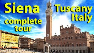 Siena Tuscany Italy Complete Tour [upl. by Arraeis]