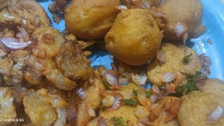 10 Minutes snacks Egg onion and Pikanga bajji healthy kitchen [upl. by Kerrin]