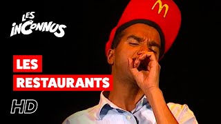 Les Inconnus  Les Restaurants  Au secours  Tout va mieux  au Théâtre de Paris [upl. by Nasya]