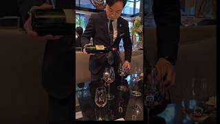 Opening a bottle of Chateau Lafite Rothschild – would you love to taste this wine🤩🎥diningkr [upl. by Hamon44]