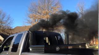 60 Powerstroke Rolling Coal Ford F350 [upl. by Bartosch]