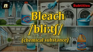 n Bleach meaning chemical substance with 5 examples [upl. by Enilehcim498]