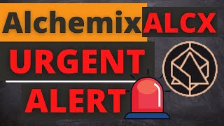 ALCX Alchemix Coin Price Prediction PUMP UPDATE AND NEWS [upl. by Dimo819]