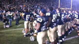 Notre Dame alma mater after UConn game 11212009 [upl. by Asenaj561]