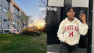 uni vlog  days in my life as a 3rd year international student at UNIVERSITY OF MANITOBA CANADA [upl. by Nelan271]