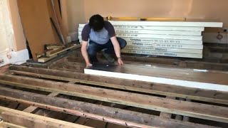 Underfloor heating system installation by Continal Underfloor [upl. by Uos557]