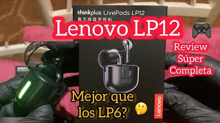 Lenovo LP12Review Súper completason mejores que los LP6 [upl. by Kuhn]