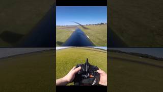 Landing the RC P51D Mustang fpv mustang rc landing touchdown double camera gopro parcs [upl. by Kiri758]