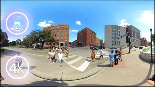 Downtown Dallas Time Travel Walk West End Dealey Plaza JFKs Legacy [upl. by Arutnev65]