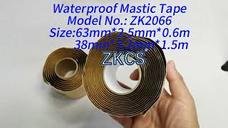 38mm0635mm Vinyl Mastic Tape For cable optical cable sheath repair and joint protection [upl. by Aytac]