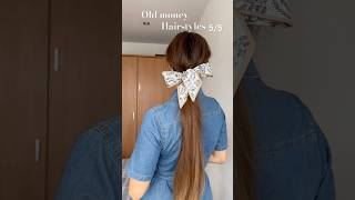 Easy romantic hairstyle🎀🌸 [upl. by Levania]