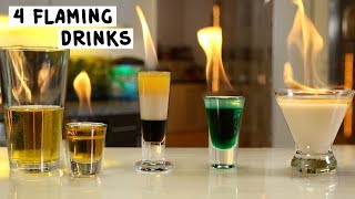 Four Flaming Drinks [upl. by Jeno]