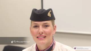 Working with Qatar Airways  Cabin Crew Stories [upl. by Naek]