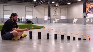 Ping Pong Trick Shots 3  Dude Perfect [upl. by Fedak555]