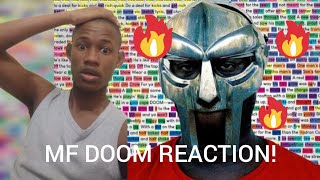 MF DOOM  Gazzilion Ear REACTION [upl. by Katherina]