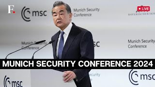 LIVE Chinese Foreign Minister Wang Yi Speaks on quotChina in the Worldquot at Munich Security Conference [upl. by Hogle]