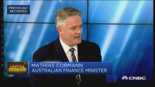 Australia’s finance minister The growth outlook for Australia is stronger  Capital Connection [upl. by Schwerin]