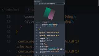 Css loader animation effect [upl. by Annad145]