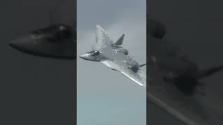 Su57 in Action Stunning Maneuvers of Russia’s Stealth Fighter shorts [upl. by Serafine]