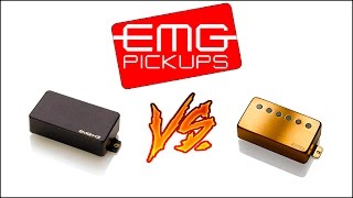 EMG HZH4 Passive VS 5766 Active  by Nick Percev [upl. by Asiluy354]