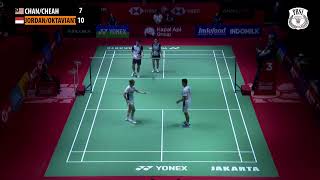 CHANCHEAH MAS vs INA JORDANOKTAVIANTI [upl. by Aztiraj]