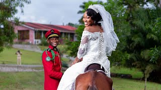 MARIAGE CIVIL GABON I Wowane et Diane un mariage chic et caviar [upl. by Hulbig]