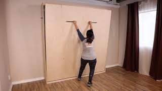 King Size DIY Murphy Bed Hardware Now Available from Easy DIY Murphy Bed [upl. by Gillan]