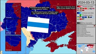 Week 107 AntiPutinist incursions into Russia [upl. by Turnbull]