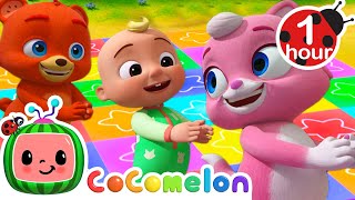 Animal Colors Dance  Cocomelon  Nursery Rhymes  Colors for Kids [upl. by Tiffany]