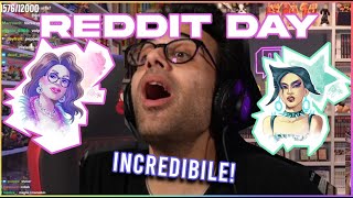 REDDIT DRAG RACE  Reddit Day  Dario Moccia Twitch [upl. by Atteynot144]